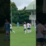 プレミアリーグ静岡学園vsジュビロ磐田U18 高橋のシュートが決まる