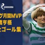 【SPFL】8月月間MVP受賞 古橋亨梧 今季全ゴール集