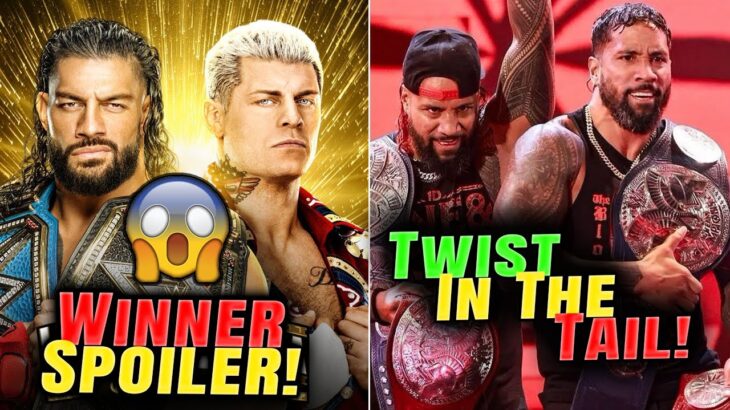 Roman Vs Cody Winner Revealed!! Elimination Chamber 2023 Winners, The Usos, Ezekiel Update