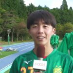 静岡学園 宮嵜 隆之介 選手インタビュー｜高円宮杯 プレミアリーグ2023 WEST 第19節 静岡学園 vs 名古屋グランパスU-18【Foot!THURSDAY】 #foot!