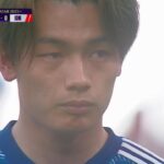 【速報】前半早々に日本が先制、決めたのは先発起用の上田綺世！｜AFCアジアカップ 日本×インドネシア
