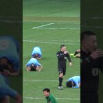 死力を尽くし試合終了のホイッスルなった瞬間倒れ込む選手たち　高校サッカー選手権決勝　青森山田vs近江　#shorts #高校サッカー #青森山田 #近江