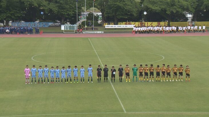 群馬県高校総体・男子サッカー　決勝戦　桐一と育英が対戦(24/05/12)