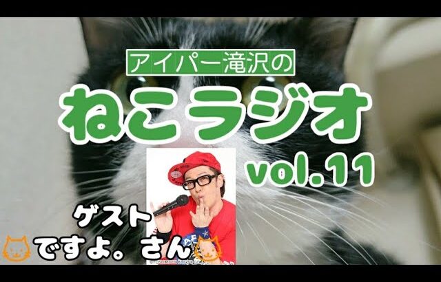 「ねこラジオ」vol.11🐱ゲスト【ですよ。】さん🐱