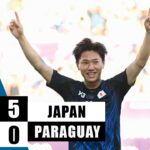 日本対パラグアイ 5-0 ハイライトゴール | パリ 2024 オリンピック