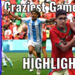 Argentina vs Morocco 2-2 Highlights | Paris 2024 Olympics | Disallowed Goal | Fights | Controversies