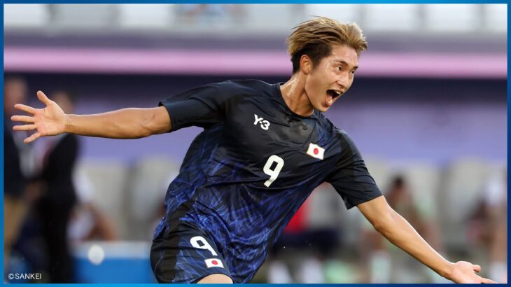 【サッカー男子】藤尾翔太 GKとの1対1を冷静に決めてダメ押し5点目！｜パリオリンピック 男子サッカー グループD 日本 vs パラグアイ