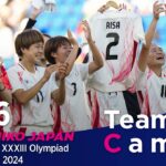 Team Cam vol.6|オリンピック2戦目、ブラジル女子代表戦の舞台裏| Games of the XXXIII Olympiad @France｜なでしこジャパン