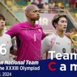 Team Cam vol.06｜オリンピック3戦目、U-23イスラエル代表戦の舞台裏｜Games of the XXXIII Olympiad｜U-23日本代表