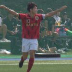 高校サッカー選手権鹿児県大会2回戦　鹿児島実業VS出水中央　去年4強同士の激突