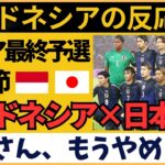 【インドネシア×サッカー日本代表】「もうやめて…」菅原、南野、三苫に戦々恐々のインドネシア｜海外の反応 AFCアジア最終予選