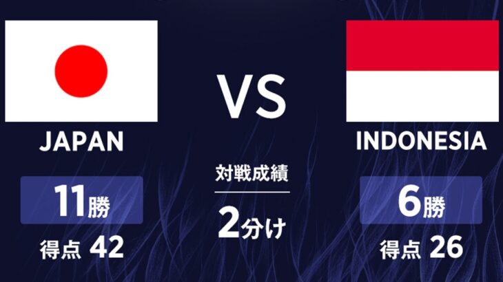 【同時視聴】サッカー日本代表W杯アジア最終予選 VSインドネシア【※試合映像無し】