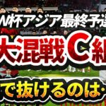 【日本代表】大混戦のC組を徹底分析！2位争いを制するのは！？PO圏内の4位まで順位予想！【ゲキスタ】#15