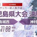 【鹿児島新人戦2024年度男子】決勝　鹿児島城西 vs 神村学園　第46回鹿児島県高等学校新人男子サッカー競技大会（スタメン概要欄）