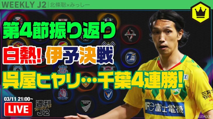 呉屋落下も無事報告…千葉は開幕4連勝！ 第4節振り返り｜#週刊J2 2025.03.11