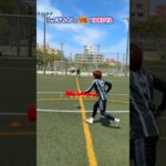 グラグラの実🍈‼️グラウンダーシュート対決⚽️ #レガテドリブル塾 #shorts #サッカー