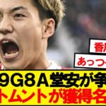 【速報】ドルトムント、日本代表10番堂安律の獲得レースに電撃参戦！！！！！