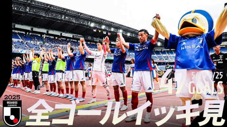 【週末のゴールをイッキ見！】明治安田Ｊリーグ 全ゴールまとめ【5月24日-25日】