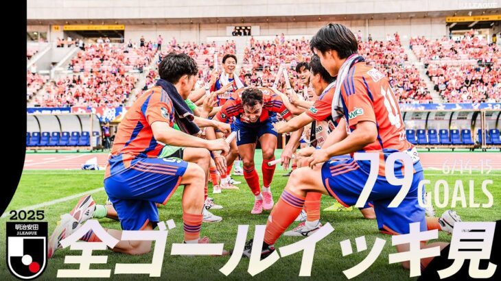 【週末のゴールをイッキ見！】明治安田Ｊリーグ 全ゴールまとめ【6月14日-6月15日】