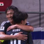 【速報】日本の勢い止まらず！久保建英の浮き球パスから町野修斗がネットを揺らす！｜FIFAワールドカップ26 AFCアジア最終予選第10節 日本×インドネシア