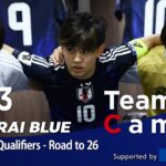 Team Cam vol.03｜6-0の大勝で有終の美を飾る、インドネシア戦の舞台裏｜SAMURAI BLUE ｜AFC Asian Qualifiers – Road to 26