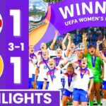 England vs Spain (4-2) Extended Highlights | UEFA Women’s Euro Final 2025