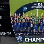 【ショートハイライト｜韓国 v 日本】E-1選手権 男子 第6戦