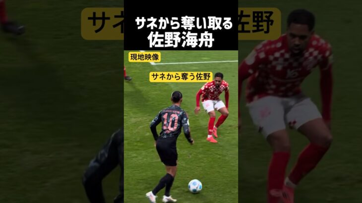 サネから普通に奪い去る佐野海舟w