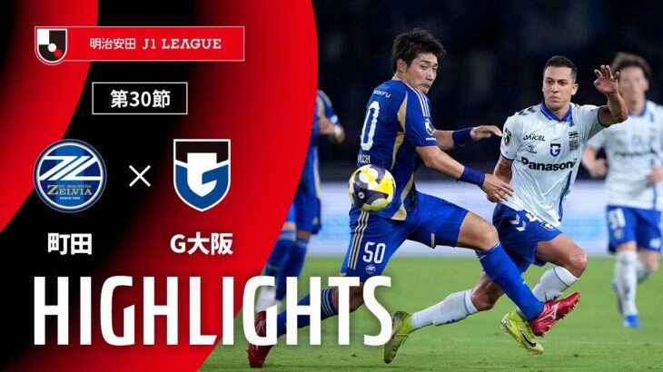 【公式】ハイライト：ＦＣ町田ゼルビアvsガンバ大阪 明治安田Ｊ１リーグ 第30節 2025/8/20