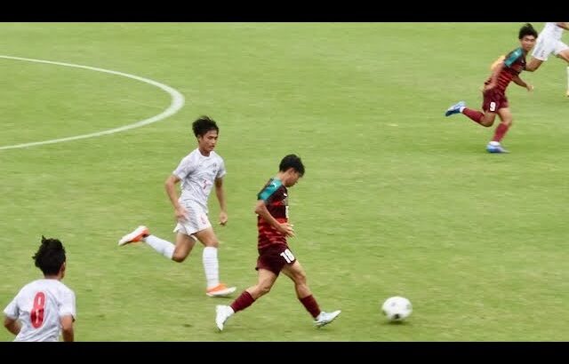 尚志 vs 神村学園　令和7年度 全国高等学校総合体育大会（インターハイ）男子サッカー 準決勝