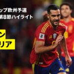 【スペイン×ブルガリア｜ハイライト】FIFAワールドカップ2026 欧州予選グループE 第8節 2025