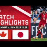 HIGHLIGHTS: CANWNT 0:3 JPN