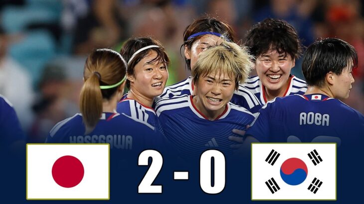 私たちの女子代表は前半を2-0でリードし、大のライバルに対して優位に立っている。