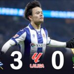 久保建英、3人翻弄ドリブル弾で4万人超を熱狂させた！凄すぎるスーパープレイでMVPに輝いた一戦！2025/2/24