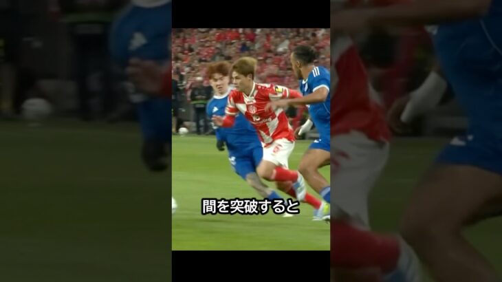 これが佐野だ！日本代表の佐野海舟がボールを回収し豪快なミドルシュートで得点を爆誕させた日！ #サッカー