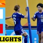 日本 vs 中国 ハイライト | AFC U20女子アジアカップ2026 準決勝