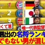 【朗報】全世界の名将ランキングにとんでもない男が混じるwwwww