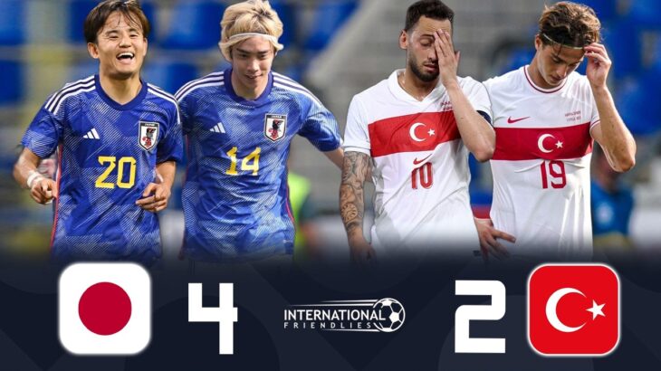 久保建英＆伊東純也が異次元すぎた！日本代表がトルコ代表に快勝 🤯🔥❯ 国際親善試合 2023/9/12