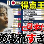 【海外大炎上!?】日本代表の格付けがヤバい…久保建英は高評価、上田得点王で星3は意味不明！！海外が見た“日本代表のリアル！！