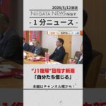 【J2新潟】J1復帰へ「自分たちやサポーター信じる」　 #サッカー #スポーツ #新潟