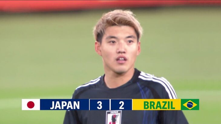 堂安律、ヴィニシウスを完全に霞ませた！ブラジルを震わせた凄すぎる圧巻パフォーマンス！