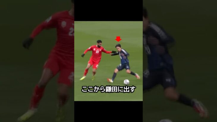 怒涛のカウンター！サッカー日本代表の上田綺世から始まる久保建英と鎌田大地のトリオカウンターが炸裂した日！ #サッカー #上田綺世 #久保建英 #鎌田大地