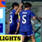 日本 vs オーストラリア ハイライト | AFC U17女子アジアカップ2026 準決勝