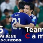 Team Cam vol.06｜鬼門の第2戦でワールドカップ過去最多4ゴールの快勝、チュニジア戦の舞台裏｜SAMURAI BLUE ｜FIFA World Cup 2026™