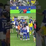 怒る堂安律をなだめる南野拓実と吉田麻也 #サッカー #サッカー日本代表 #ワールドカップ