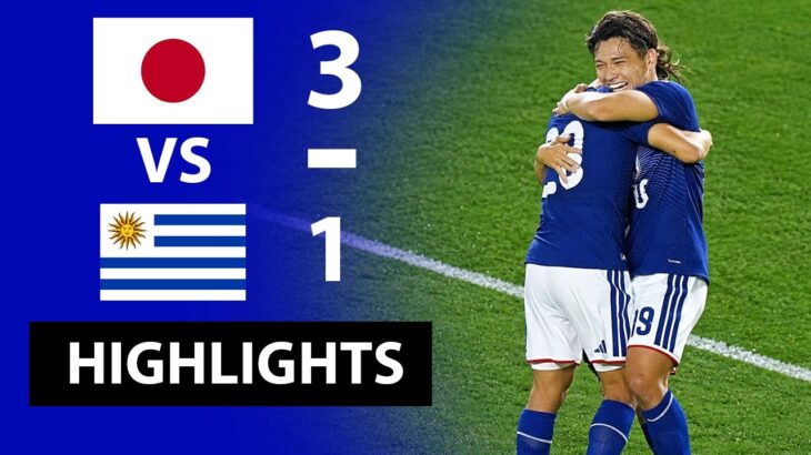 Japan vs Uruguay 3-1 All Goals International Friendly Football Match Highlights 2026