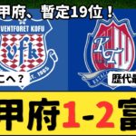 （Jリーグ）J2第9節 ヴァンフォーレ甲府vsカターレ富山 サポーター反応まとめ