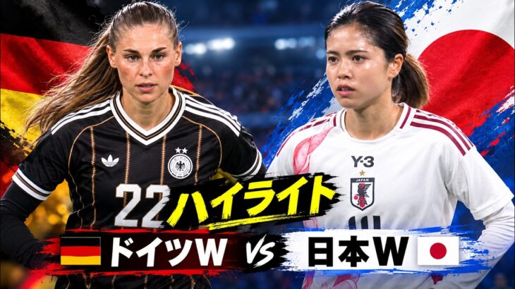 ハイライト | ドイツ女子代表 vs 日本女子代表 | 国際親善試合